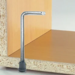 Vérin réglable - ABS - à encastrer - perçage de 14 mm CAMAR