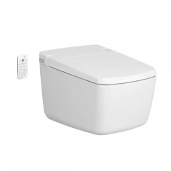 WC suspendu lavant sans bride connecté avec abattant chauffant - V-Care Prime VITRA