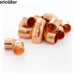 10 X Coude cuivre 90° F/F à souder 90CU - différents diamètres BRICOZOR