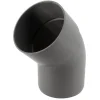12 X Coude PVC gris 22°30 M/F diamètre 100 mm Girpi
