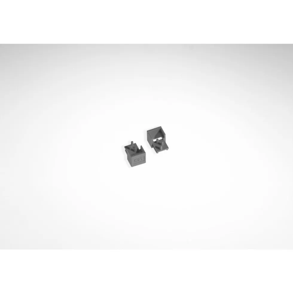 2 X embout latéral pour éclairage LED MicroMEC 1 L&S LIGHT