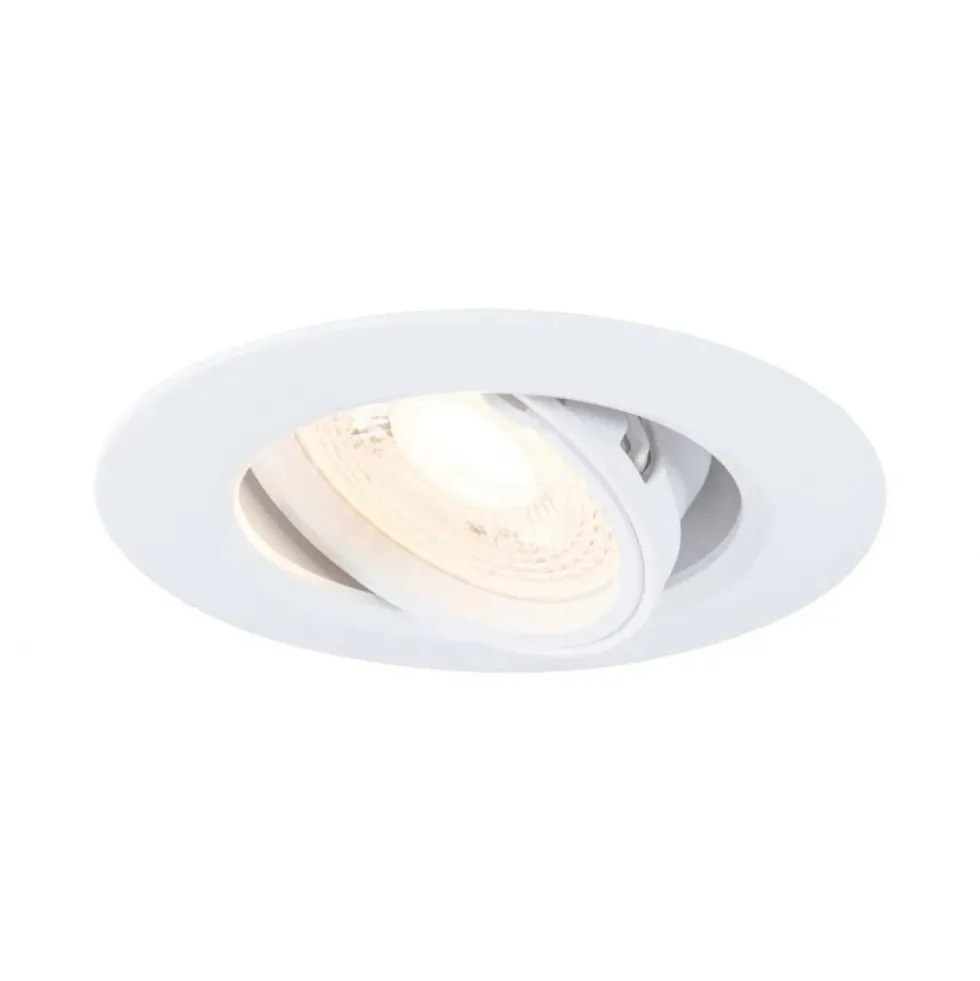 10 X Spot nu orientable à encastrer GU10 - dimmable PAULMANN